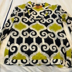 Tory Burch Beaded top cotton